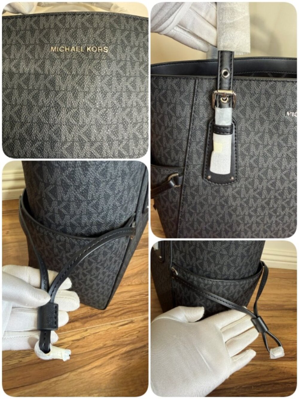 🖤Michael Kors 3 Compartment PVC/Canvas Coated Tote🖤 - Picture 11 of 16